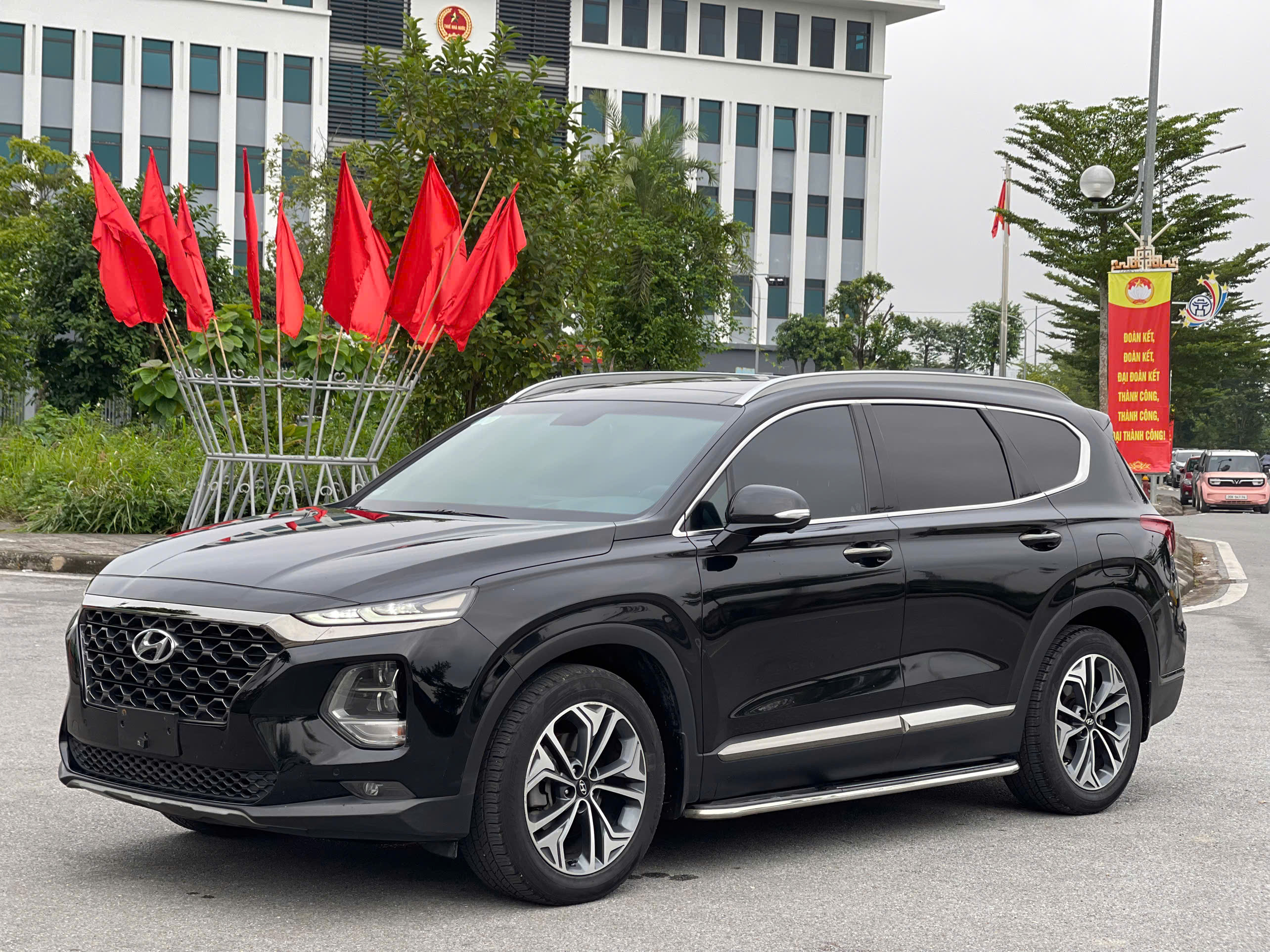 Santafe 2021 xăng Premium