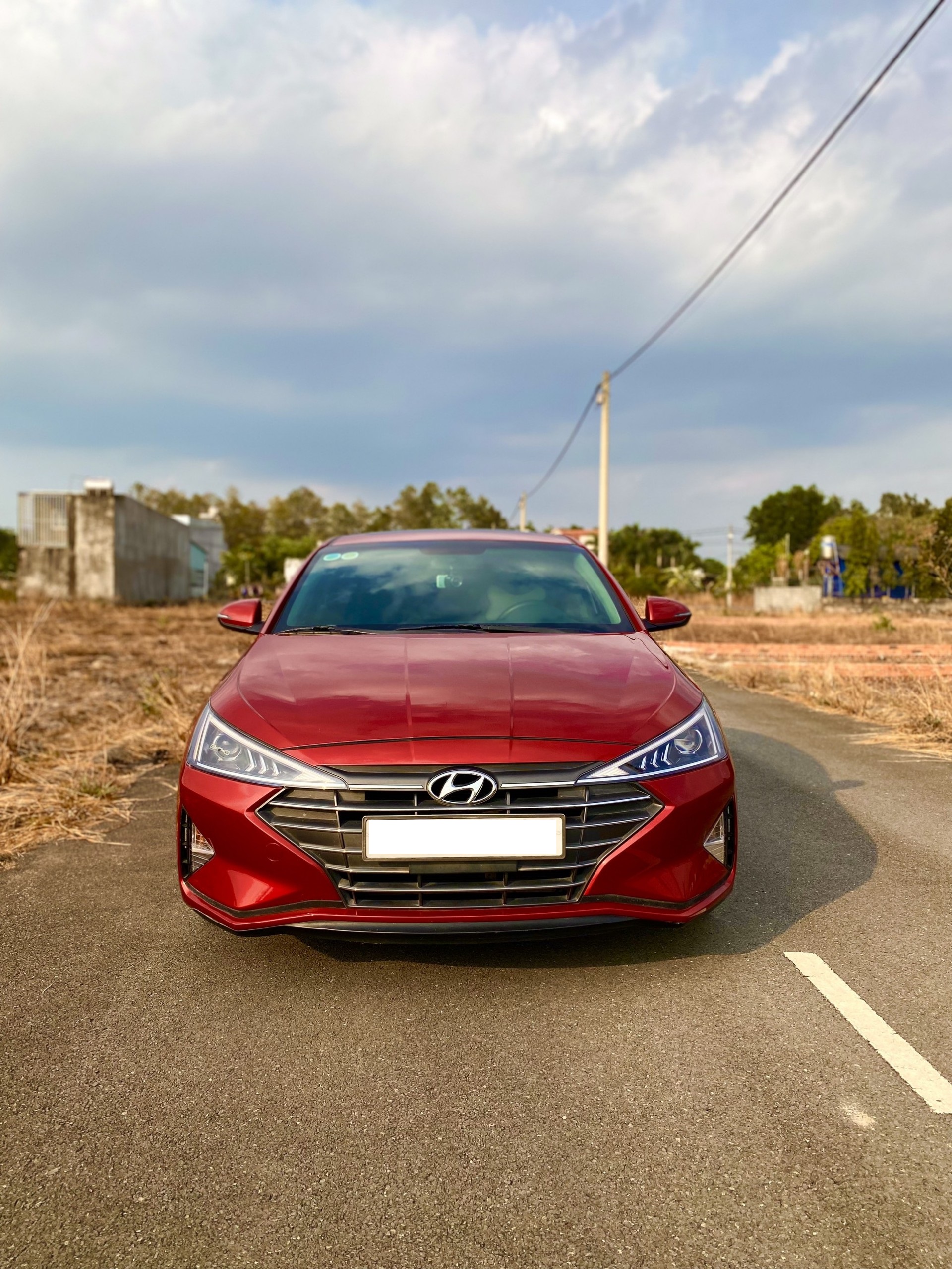 HYUNDAI ELANTRA 1.6AT 2021 ĐỎ ĐẸP 1 chủ, 1 chủ xe gia đình