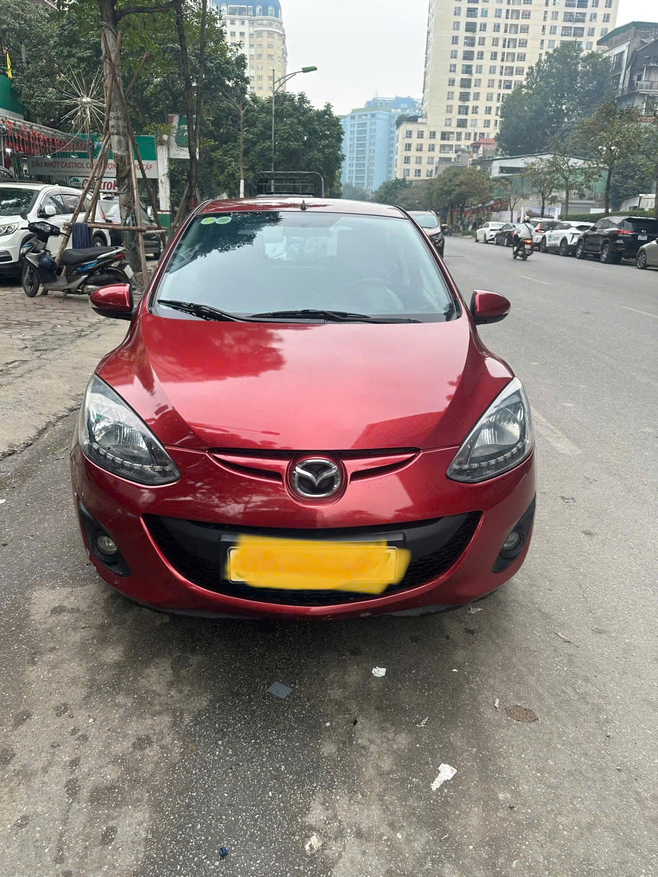 Bán Mazda 2S SX 2013 màu đỏ biển HN