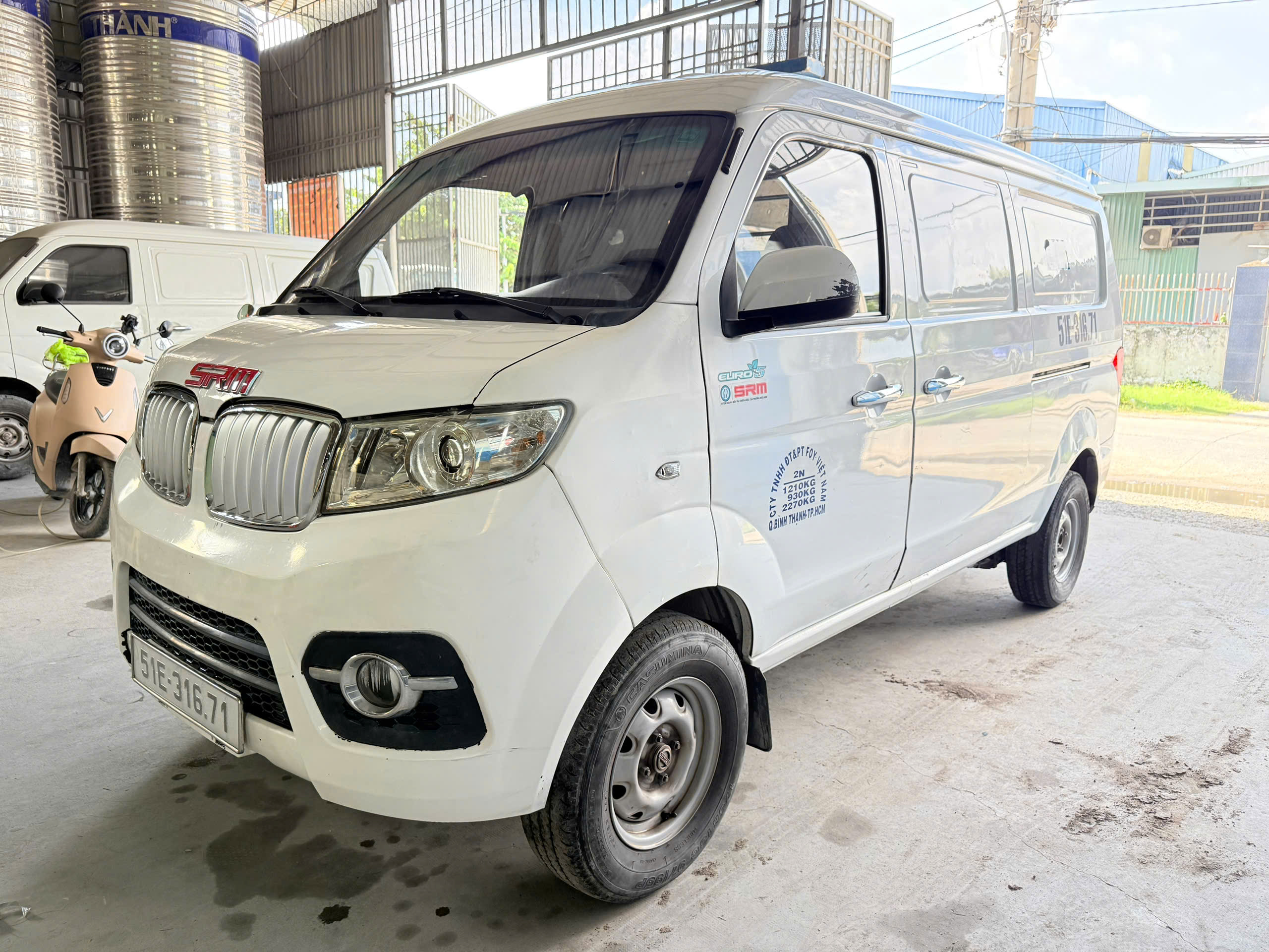 BÁN XE TẢI SRM VAN – SX 2024