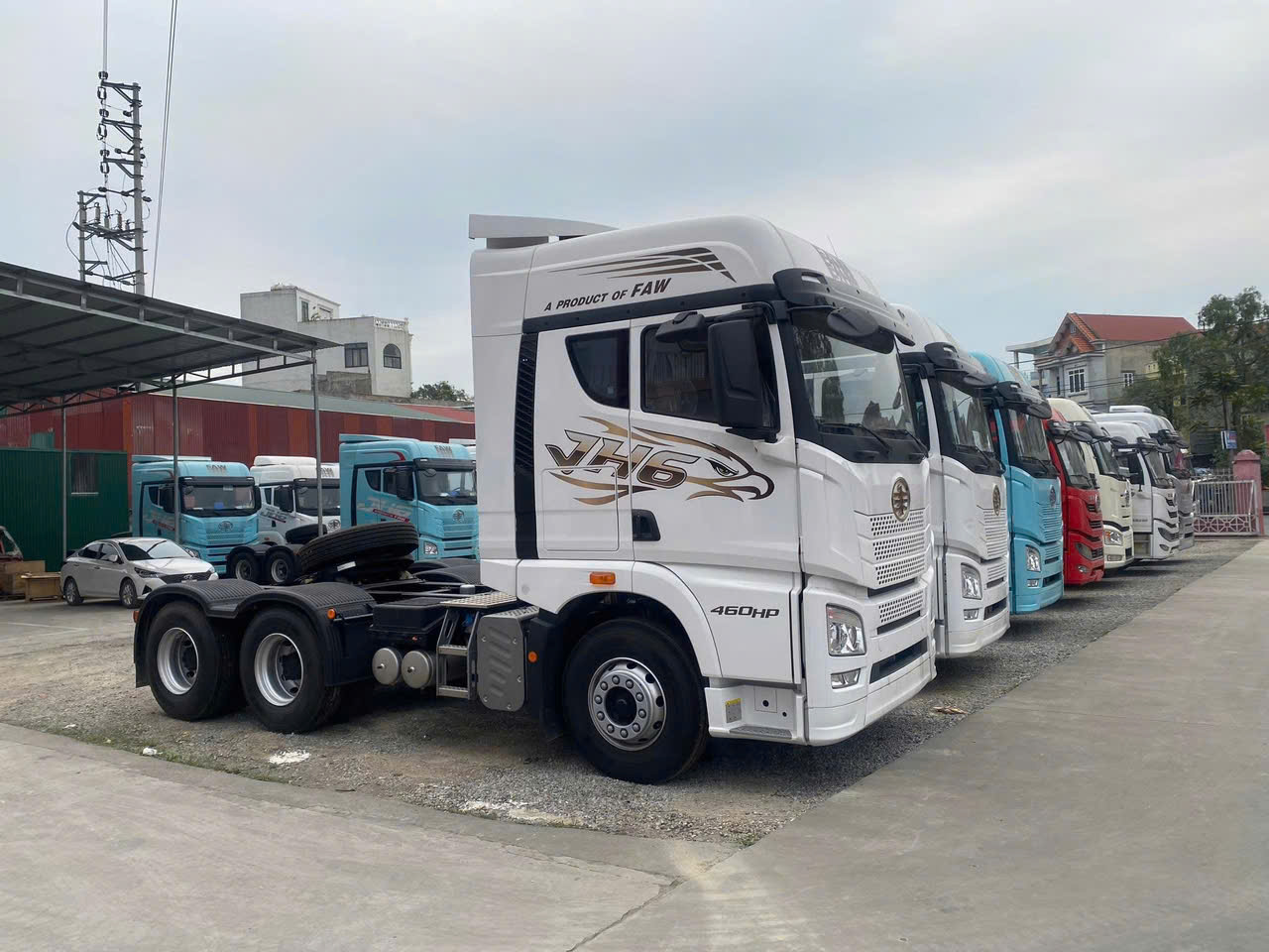 FAW 460 phiên bản Cầu dầu, Cầu láp