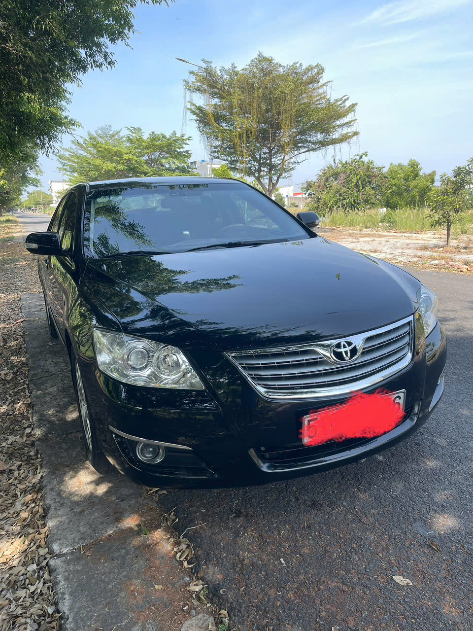 BÁN TOYOTA CAMRY 3.5Q 2007 – MÀU ĐEN – FORM ĐẸP – MÁY SỐ NGUYÊN ZIN